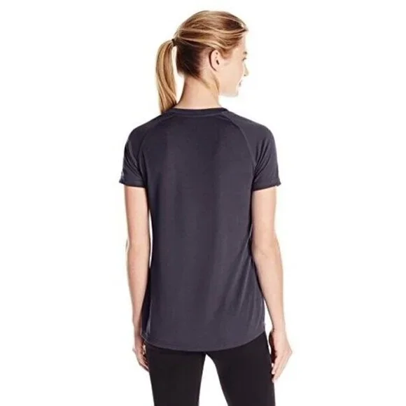 Asics Womens Circuit 8 Short Sleeve Athletic Jersey Shirt Top - Picture 7 of 15